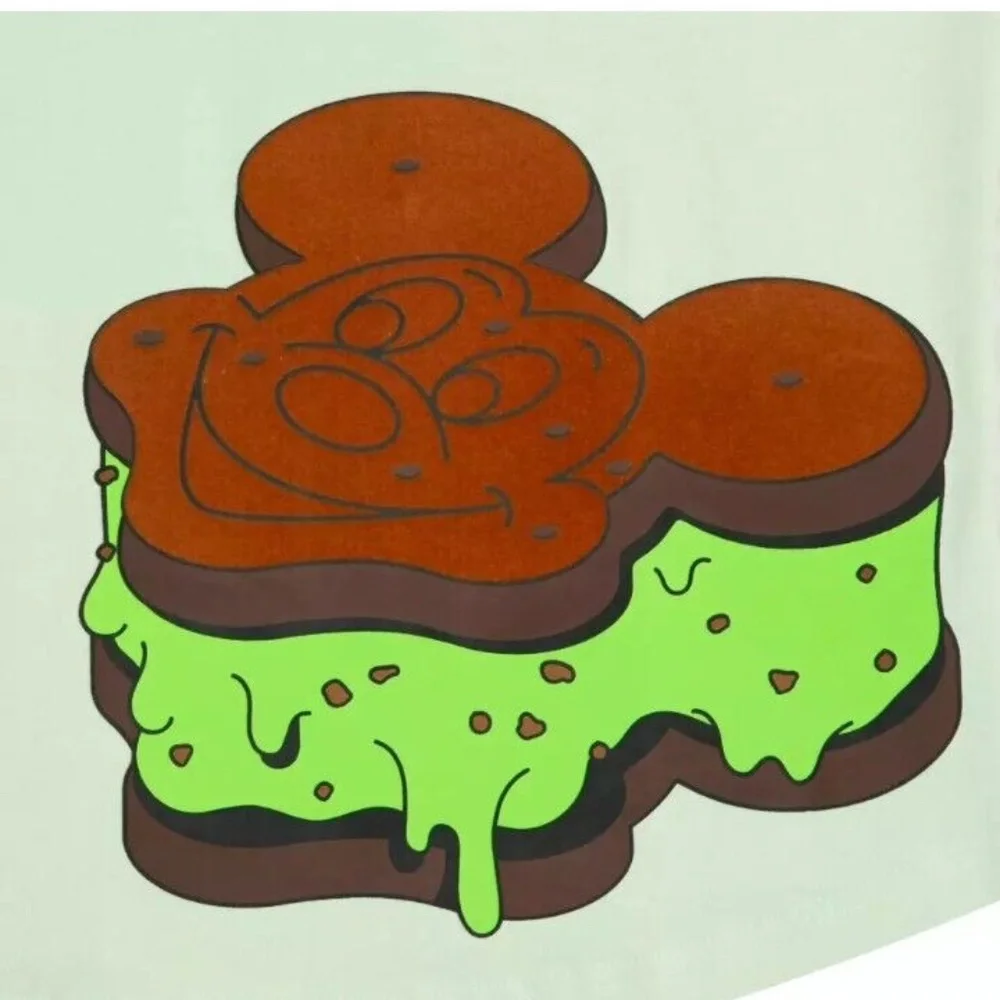 Disney World Disney Eats Mickey Mint Ice Cream Sandwich Spirit Jersey Adults - Picture 4 of 4